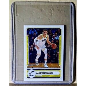 2023-24 Lauri Markkanen Panini NBA Basketball #480 Sticker Utah Jazz